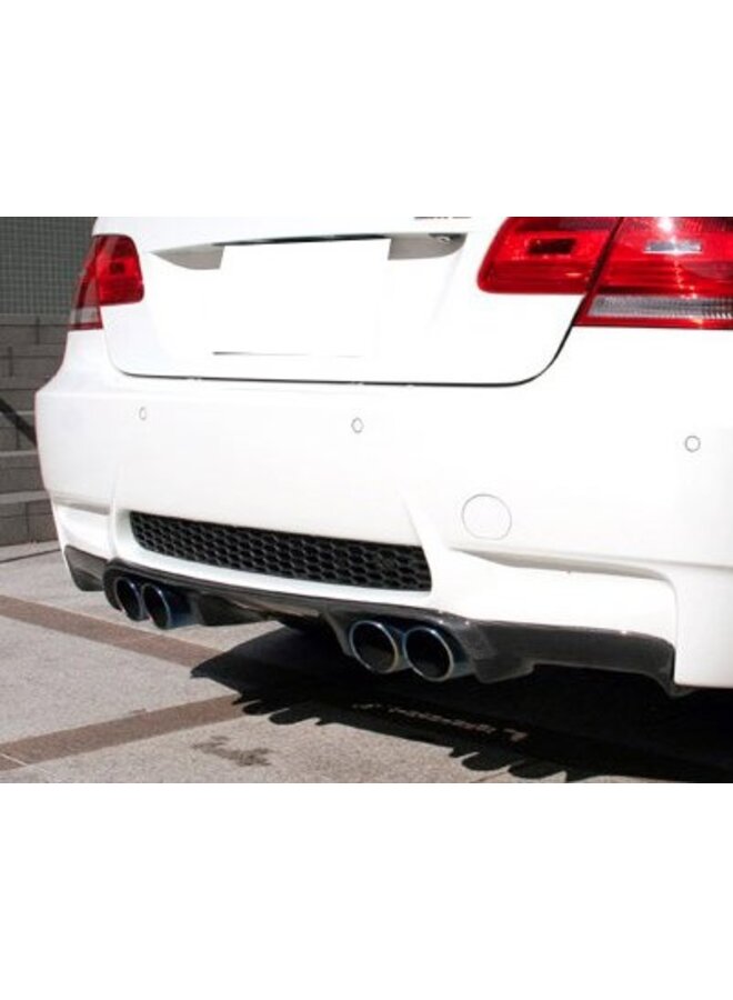 BMW E92 E93 M3 Carbon H style Diffuser