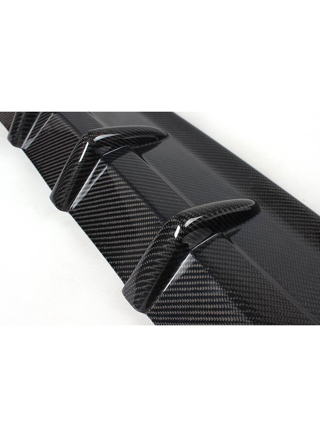 BMW E92 E93 Carbon Diffuser DTM 4 uitlaten