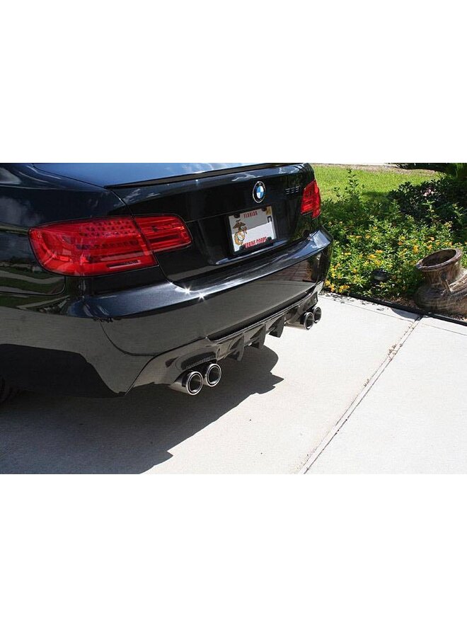 BMW E92 E93 Carbon Diffuser DTM 4 exhausts