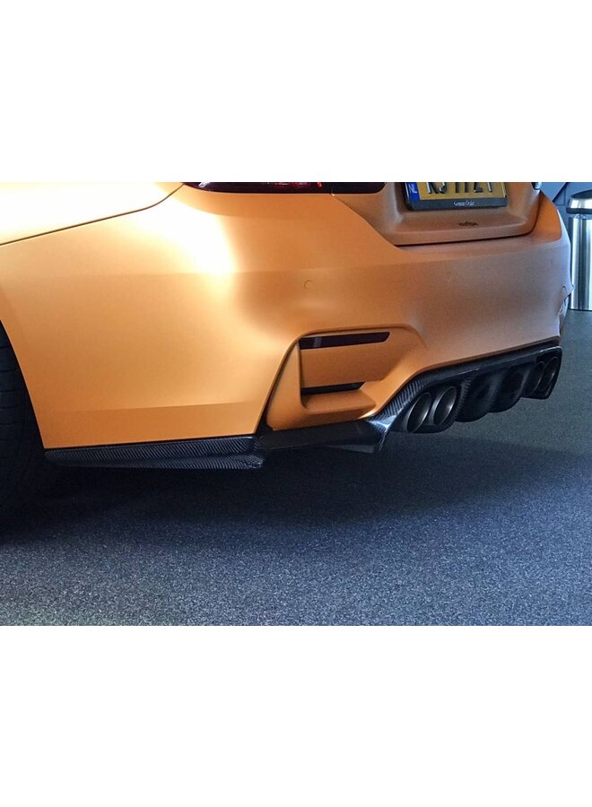 Carbon V Style diffuser BMW F82 F83 M4