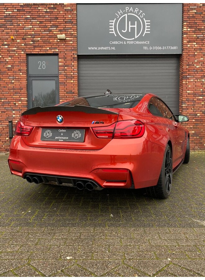 Carbon BMW M4 F82 & F83 kofferbak spoiler