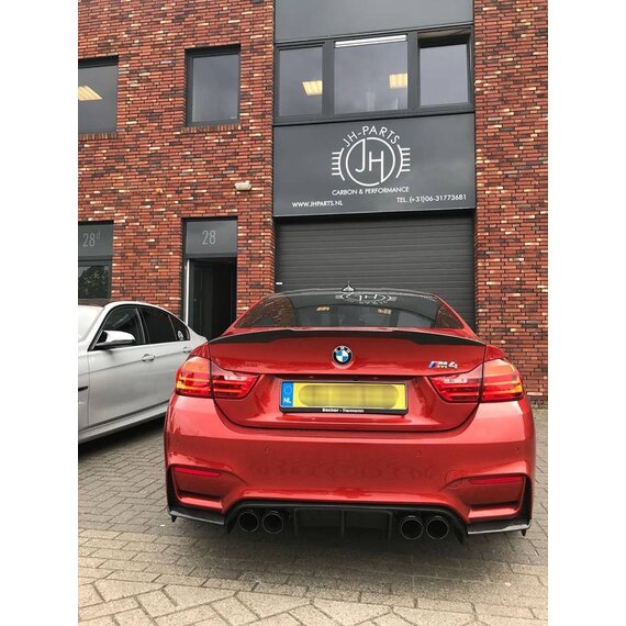 Alerón de maletero BMW M4 F82 y F83 de carbono