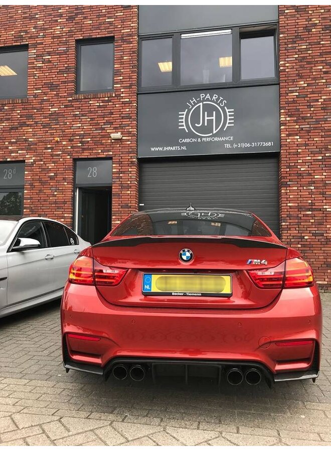 Carbon BMW M4 F82 & F83 kofferbak spoiler