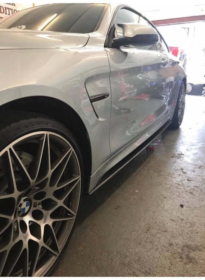 Carbon F82 F83 M4 side skirt extension