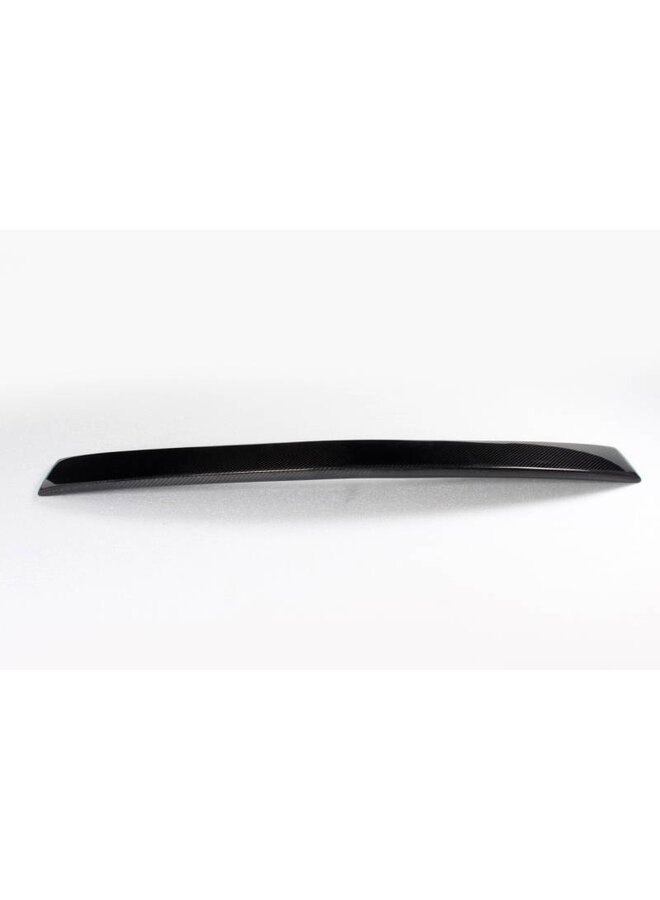 Carbon roof spoiler