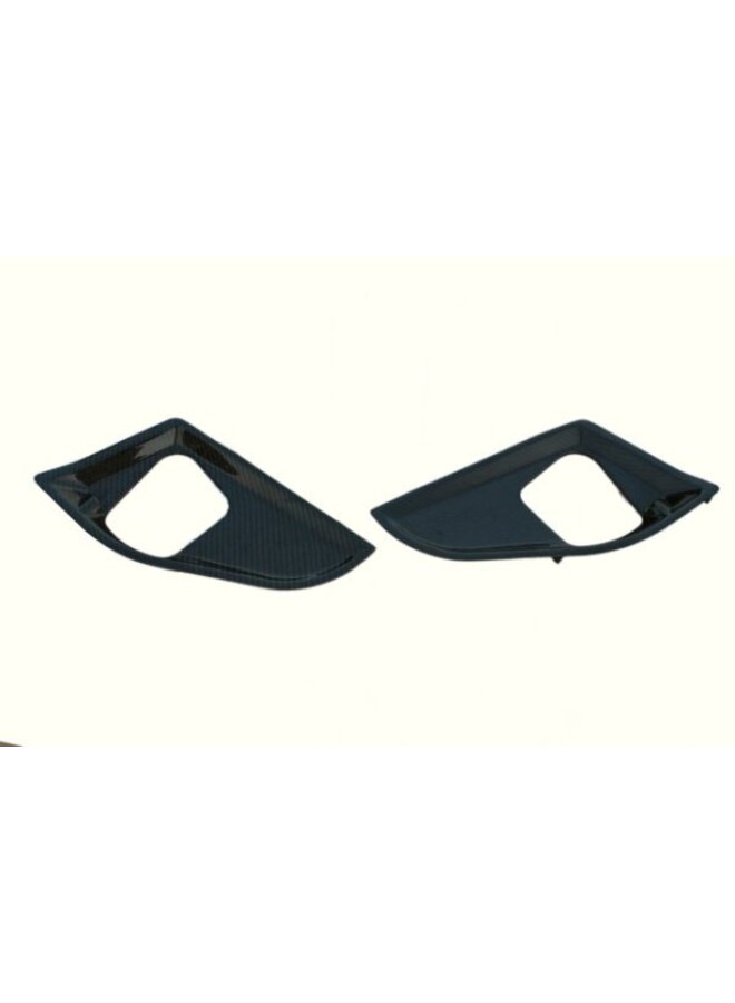 Tampa da trava do capô em carbono