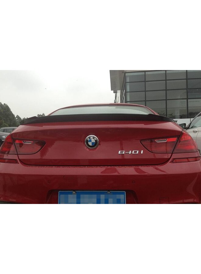 Carbon trunk spoiler M6