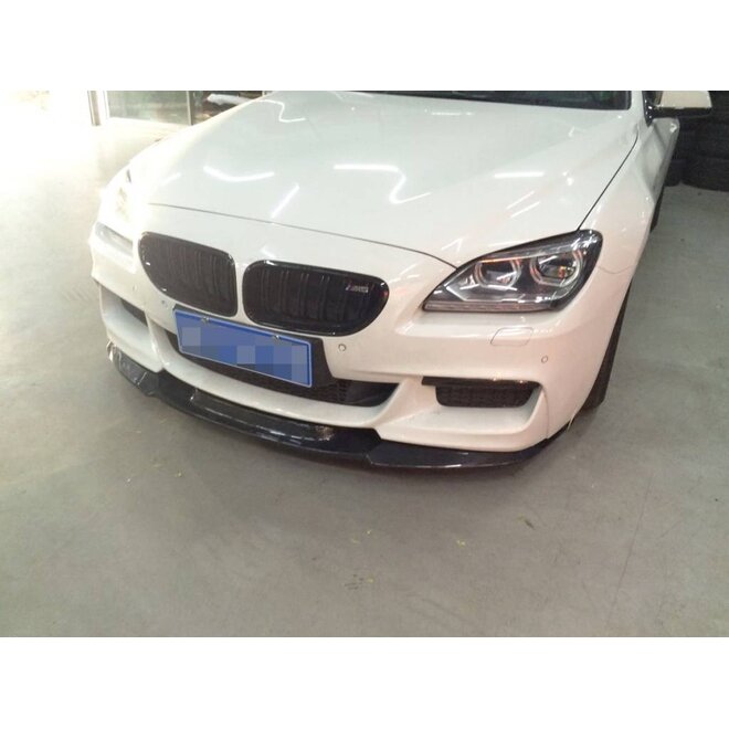 BMW F06 F12 F13 Serie 6 Labbro anteriore in carbonio Mtech