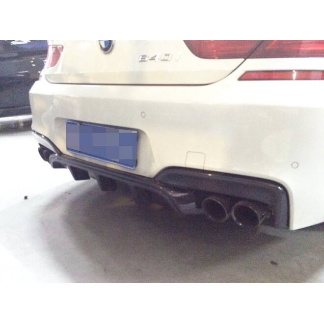 BMW F06 F12 F13 Série 6 Diffuseur carbone Mtech