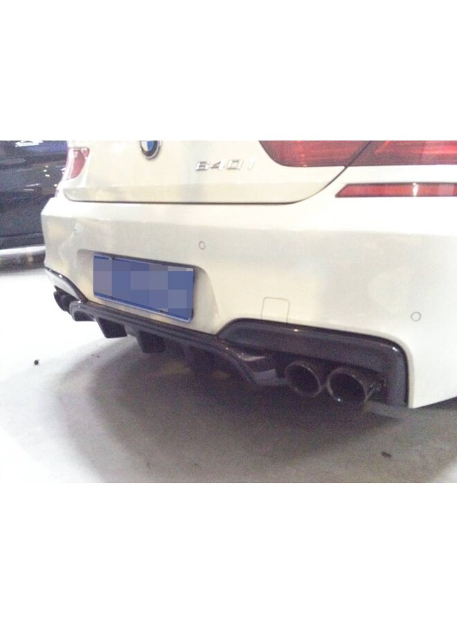 BMW F06 F12 F13 6 Serie Carbon diffuser Mtech