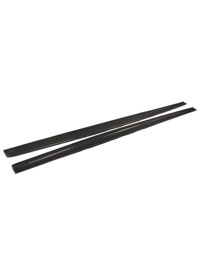 Carbon side skirt extension