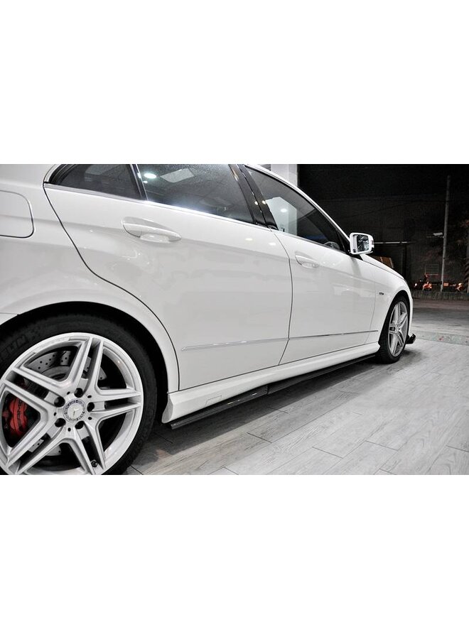 Carbon side skirt W212 E63 AMG