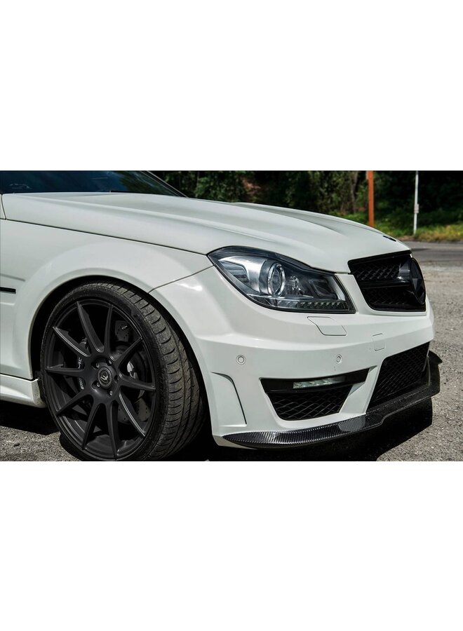 Carbon lip C63 AMG