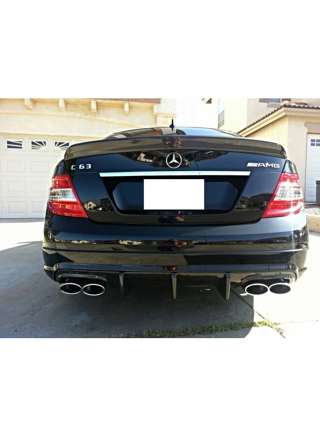 Carbon diffuser AMG style