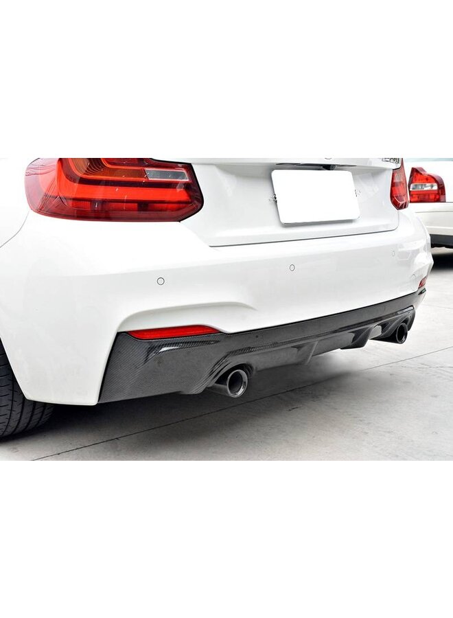 Carbon DTM Diffuser BMW F22 F23 2 serie