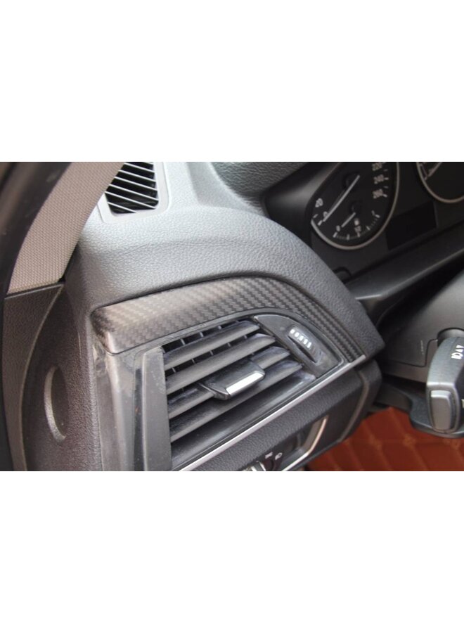 Performance-Innenraumleisten in Carbon matt