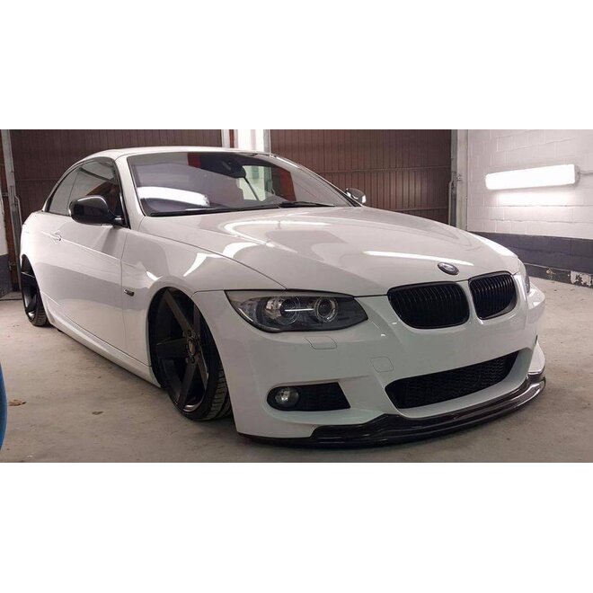 Labbro anteriore in carbonio Stile A BMW Serie 3 E92 E93 LCI