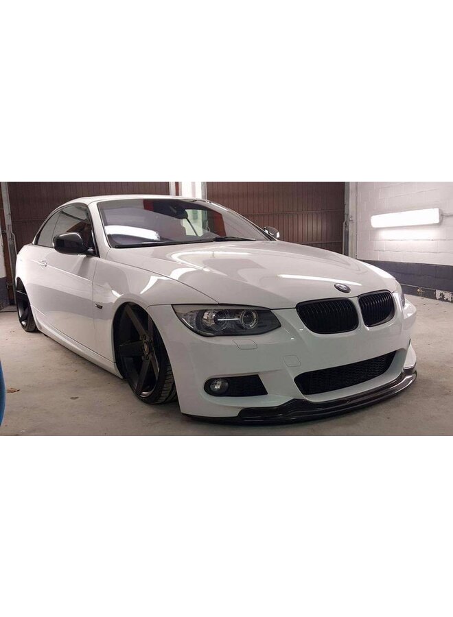 Carbon front lip A style BMW 3 Series E92 E93 LCI