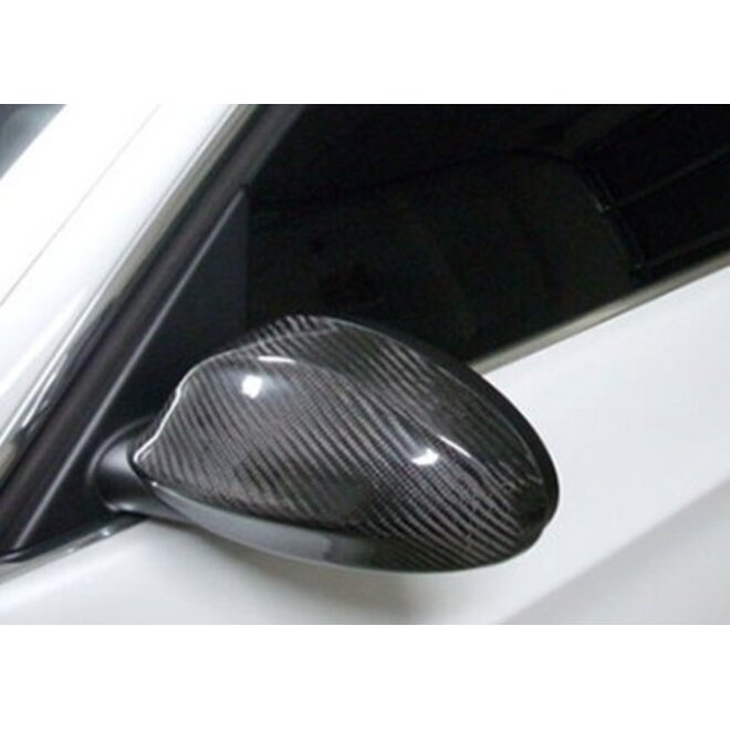 Calotte specchietti in carbonio BMW Serie 3 E90 E91 pre-lci