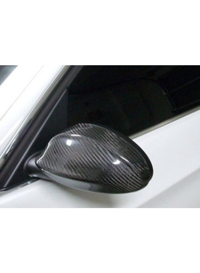 Espelhos em carbono cobrem BMW Série 3 E90 E91 pré-lci