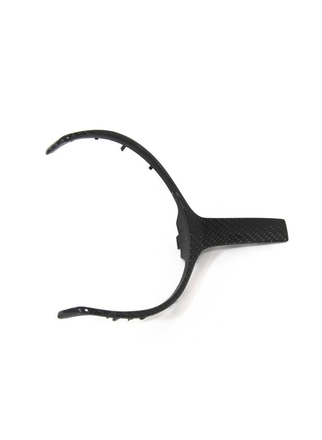 Carbon handlebar trim