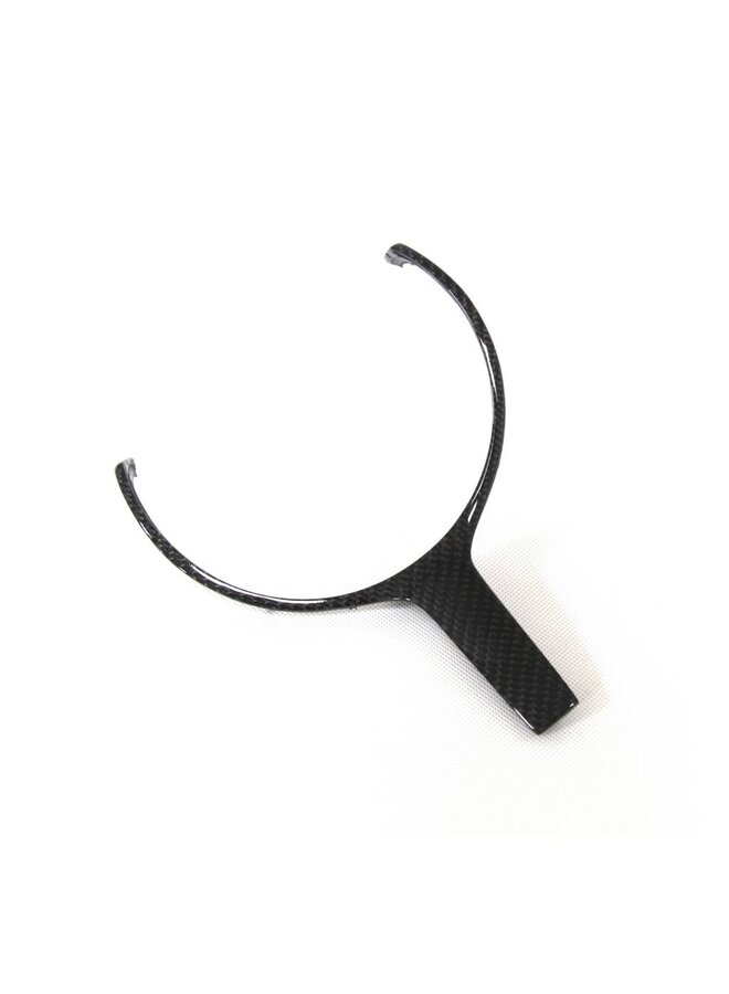 Carbon handlebar trim