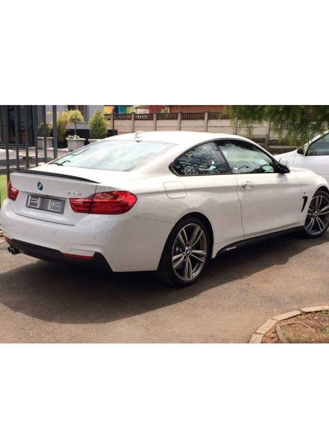 Spoiler de desempenho em carbono BMW Série 4 F32 F36