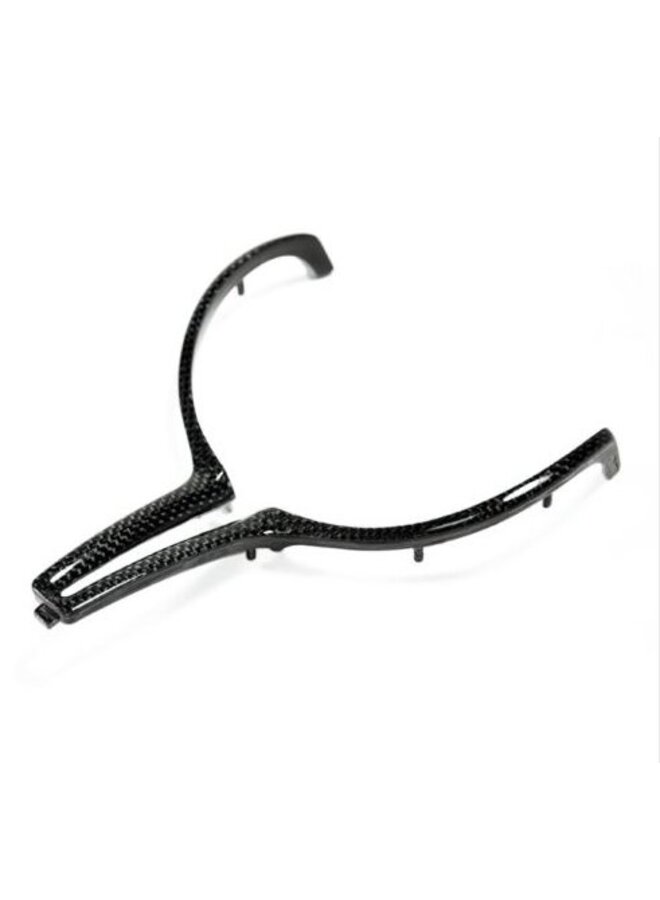 Carbon handlebar inlay