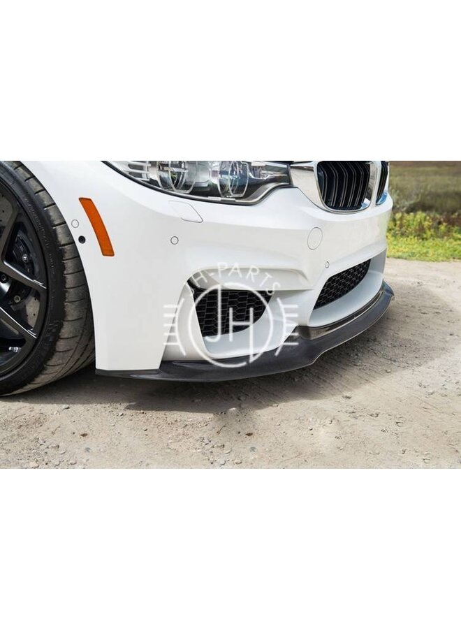 Carbon V Style front lip BMW F80 F82 F83 M3 M4