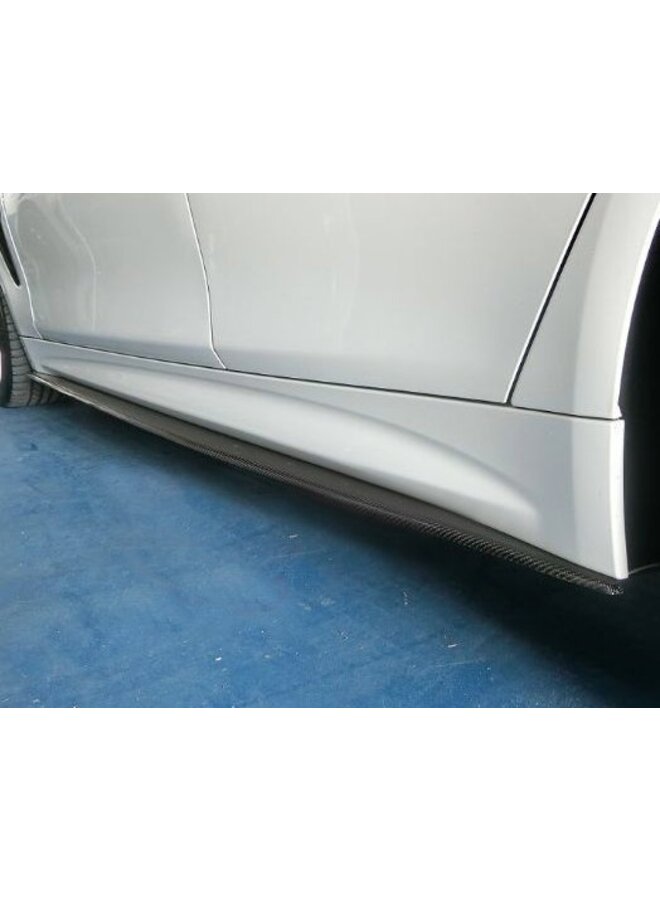 Saia lateral BMW Série 4 F32 F33 em carbono