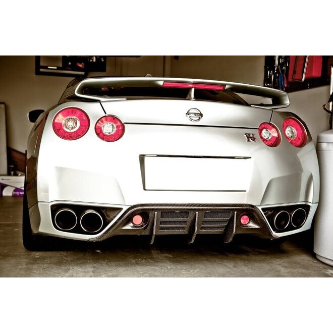 Diffusore in carbonio Nissan GT-R R35
