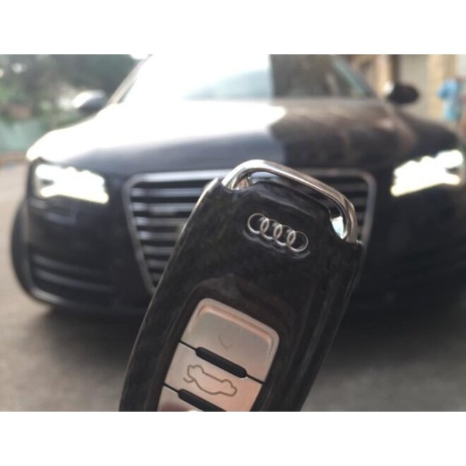Carbon AUDI Key-less sleutel case