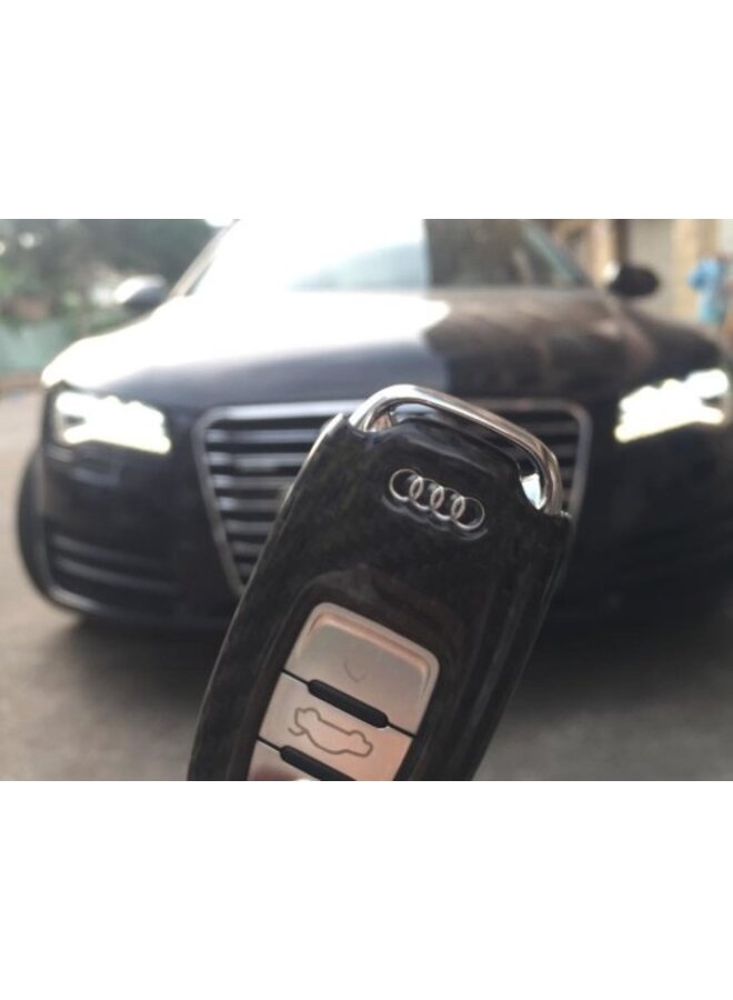 Carbon AUDI Key-less sleutel case