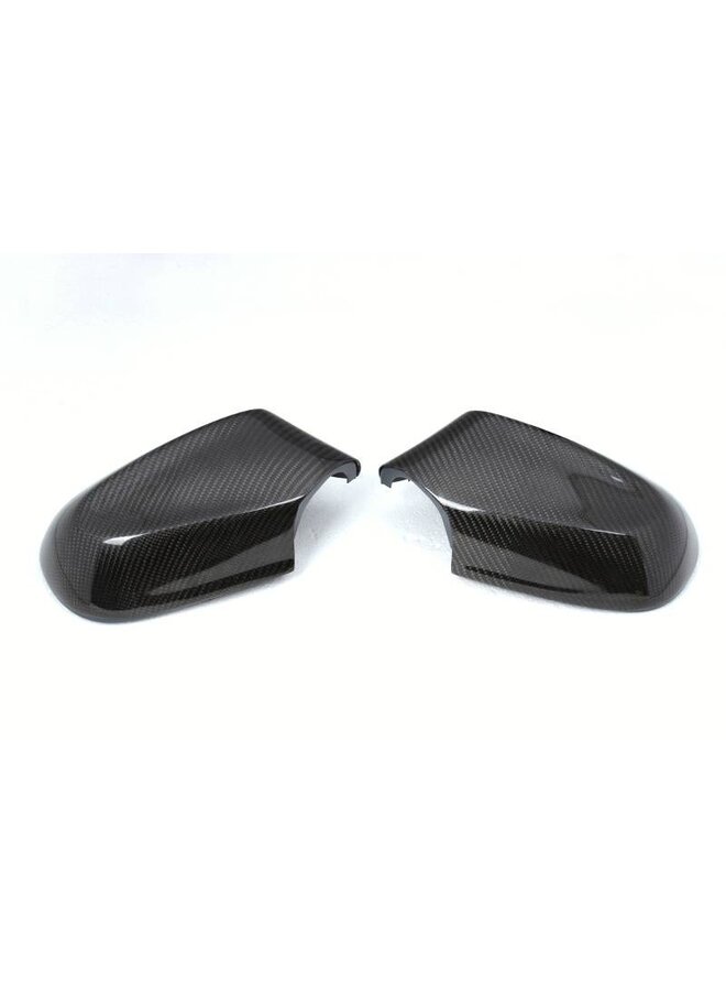 Carbon mirror caps