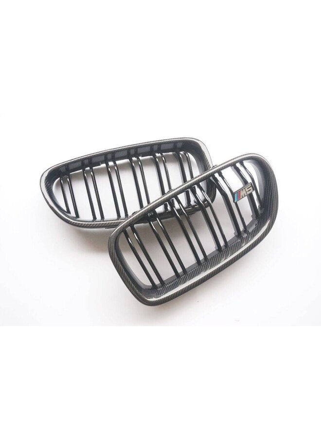 Reins de grill au carbone