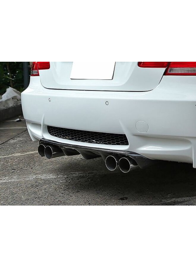 BMW E90 E92 E93 Carbon V style diffuser