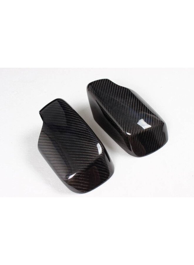 Carbon mirror covers