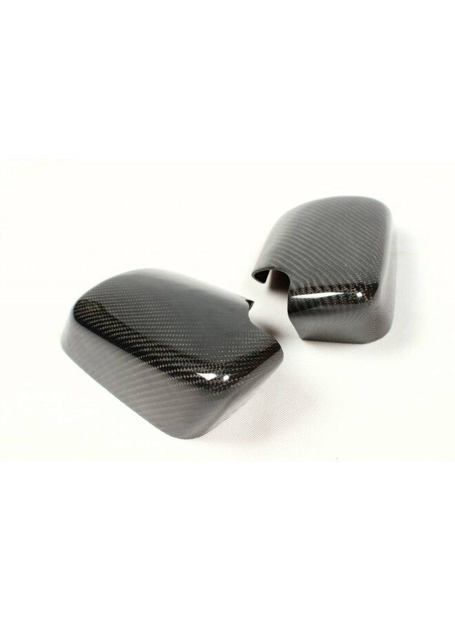 Carbon mirror covers