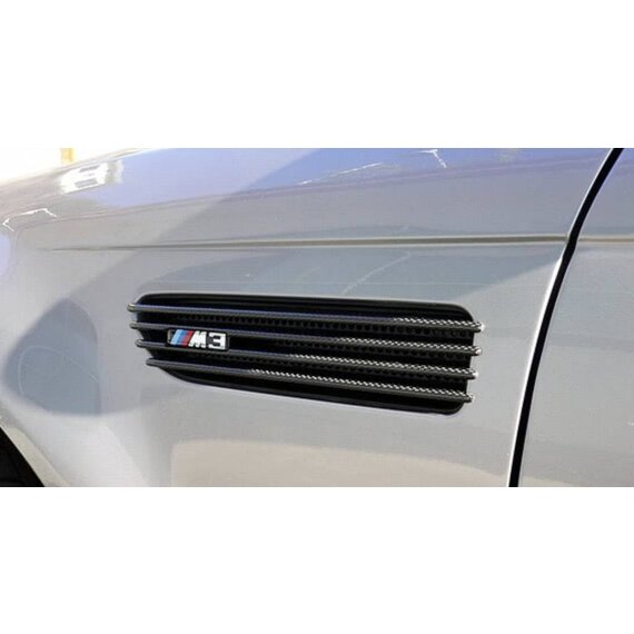 Rejilla de guardabarros de carbono E46 M3