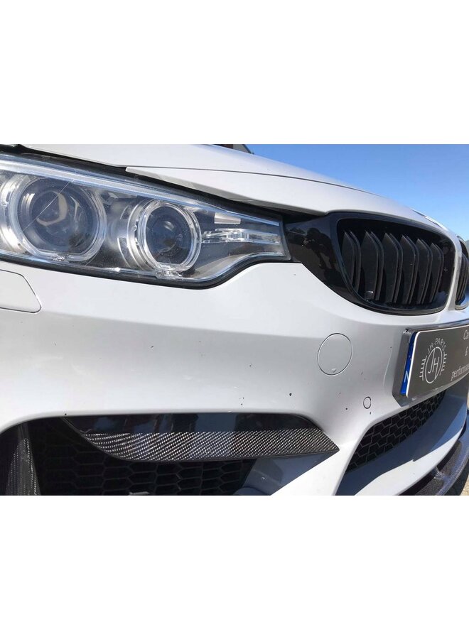 Carbon top splitter BMW M3 M4 F80 F82 F83