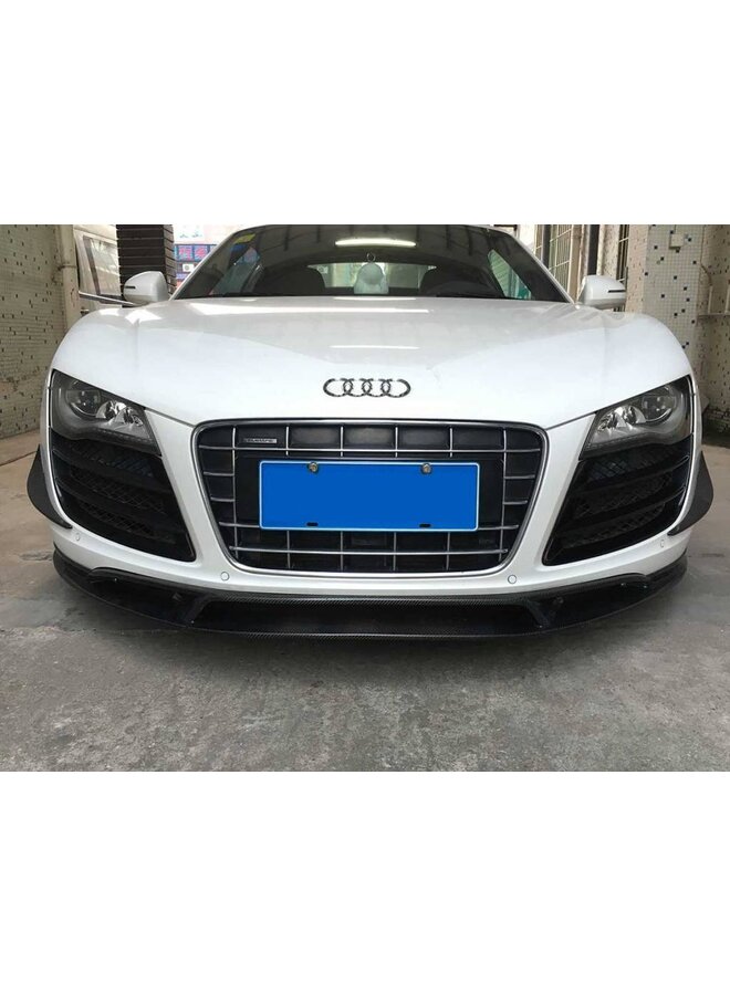 Audi R8 V8 V10 Carbon voorlip