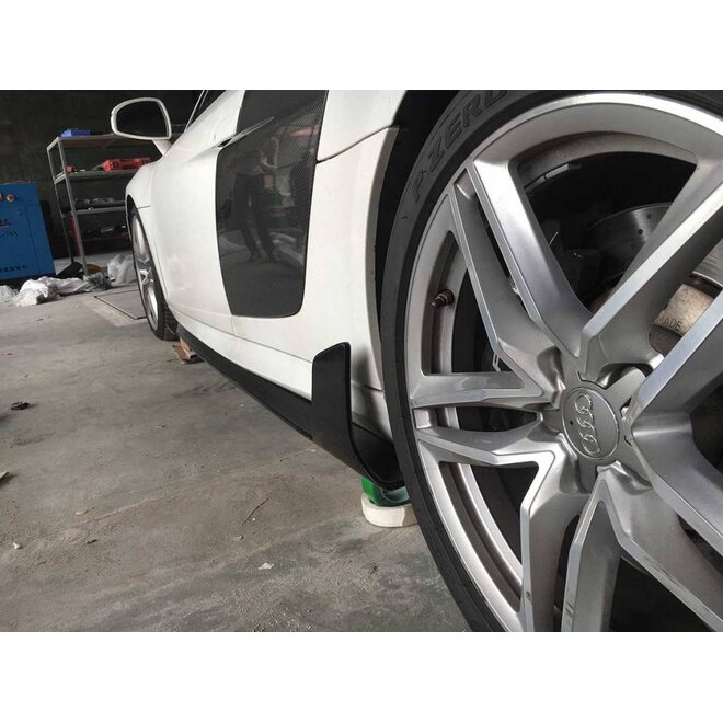 Extensão da saia lateral em carbono