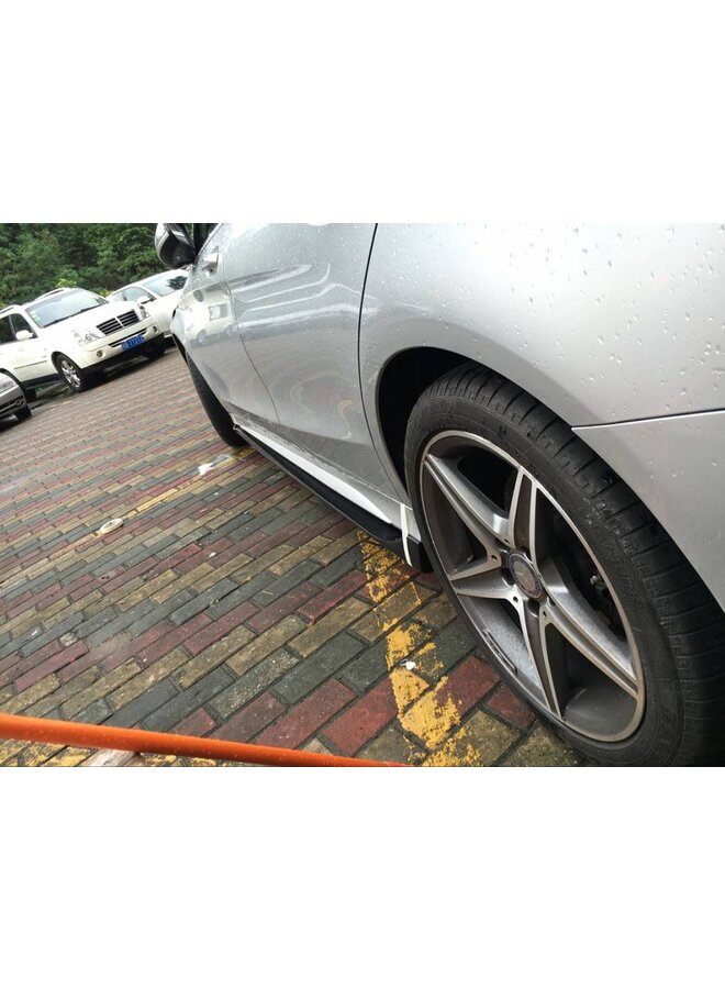 Carbon sideskirt extensions