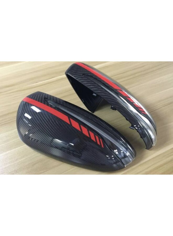 Carbon mirror covers Mercedes Benz W205 c class