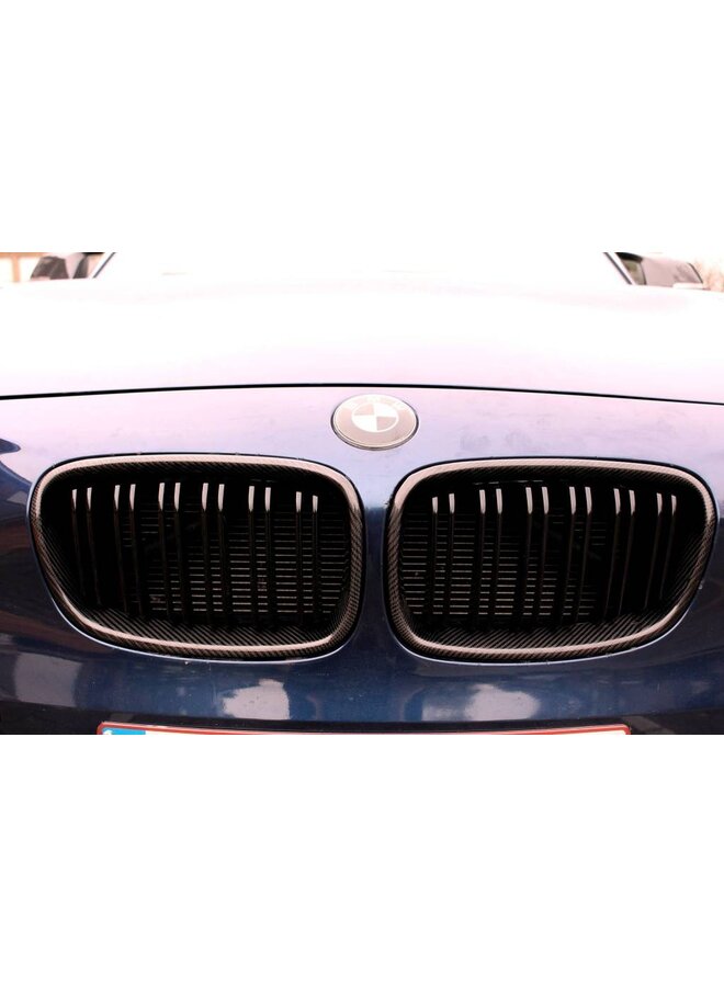 Riñones de parrilla de carbono BMW serie 1 F20 F21