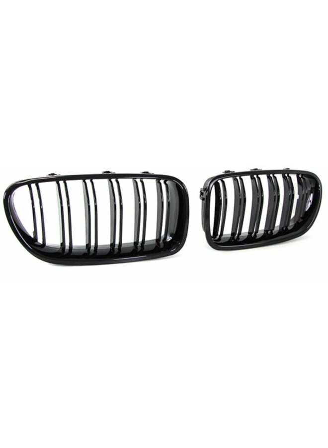 High-gloss black grill kidneys M5 style F10 / F11