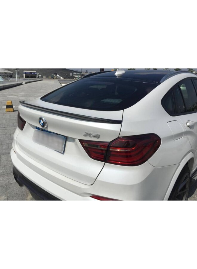 Spoiler de desempenho de carbono BMW F26 X4