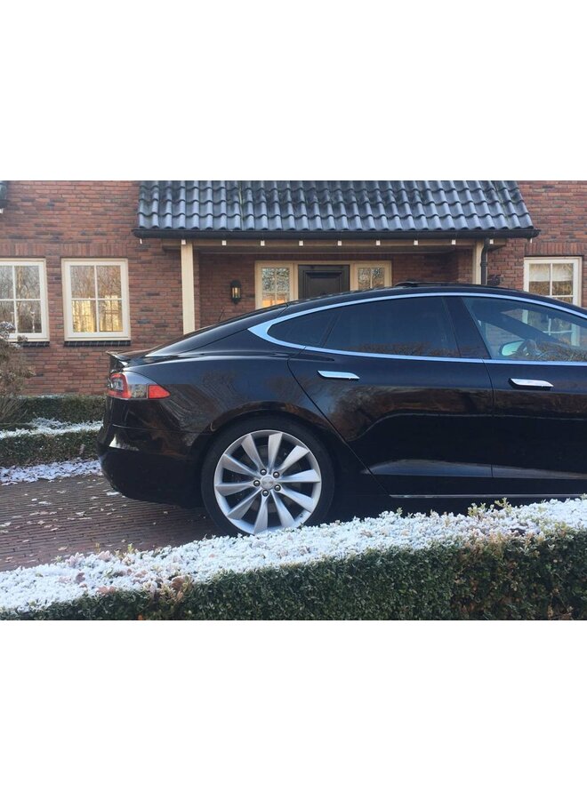Becquet de coffre en carbone Tesla Model S Performance