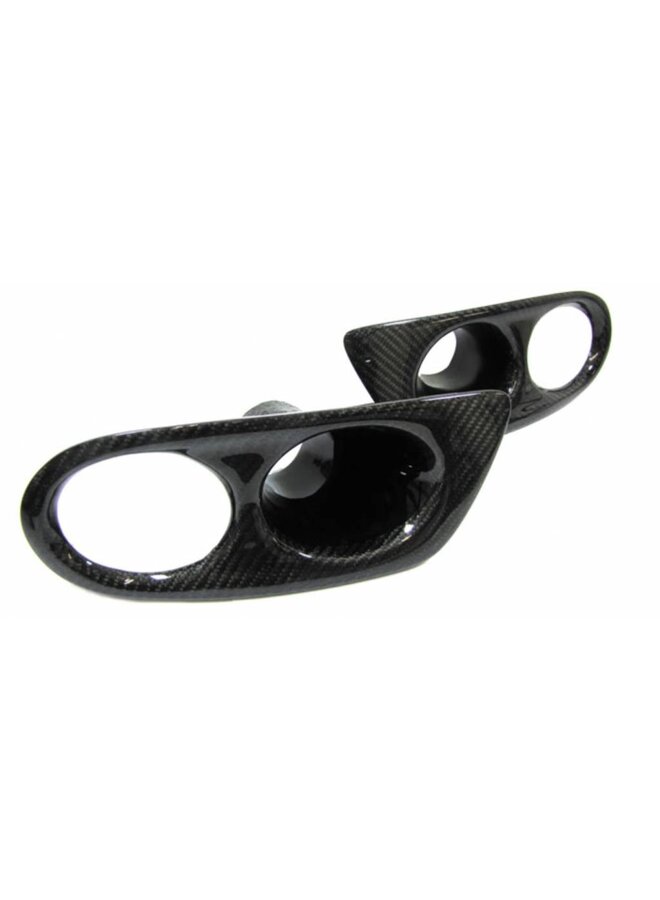 Carbon fog light cover