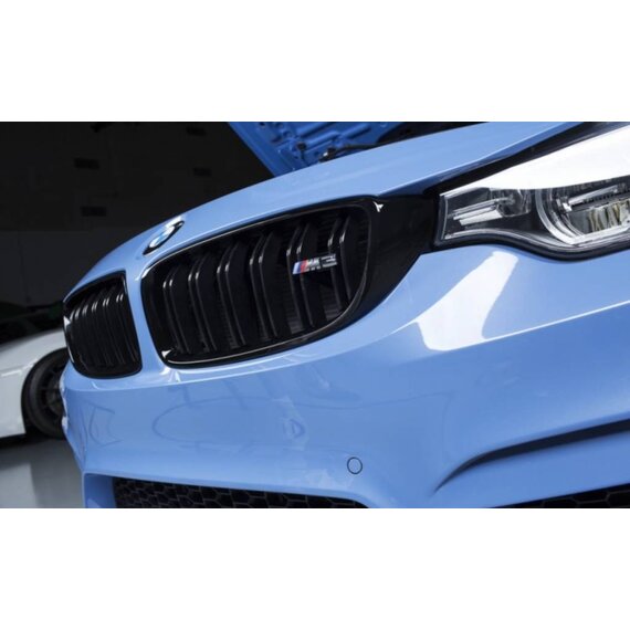 Grade em forma de rim preta brilhante F80 M3